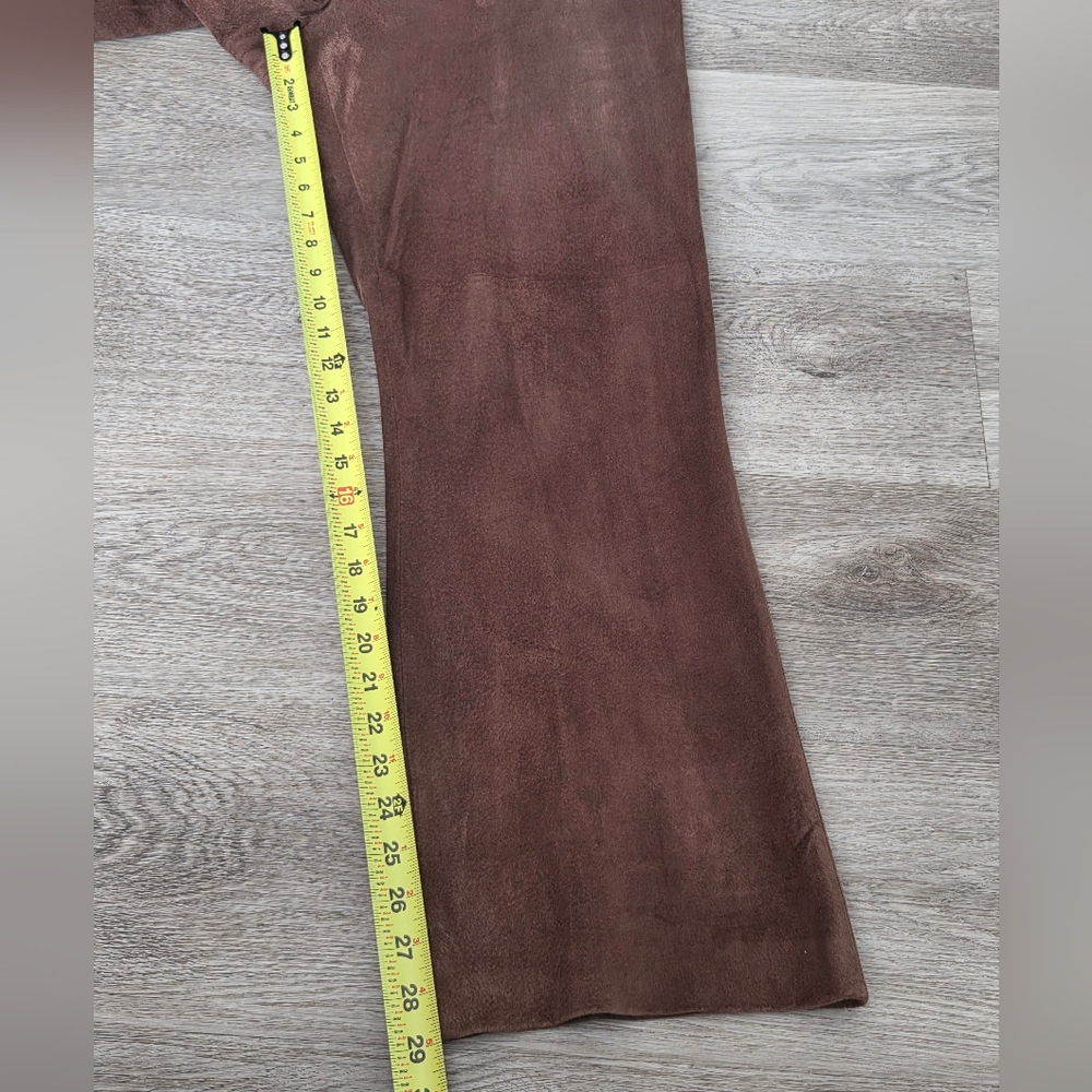 Lauren Ralph Lauren Women's Pants 100% Leather, Size 16, Vtg. - Picture 10 of 12